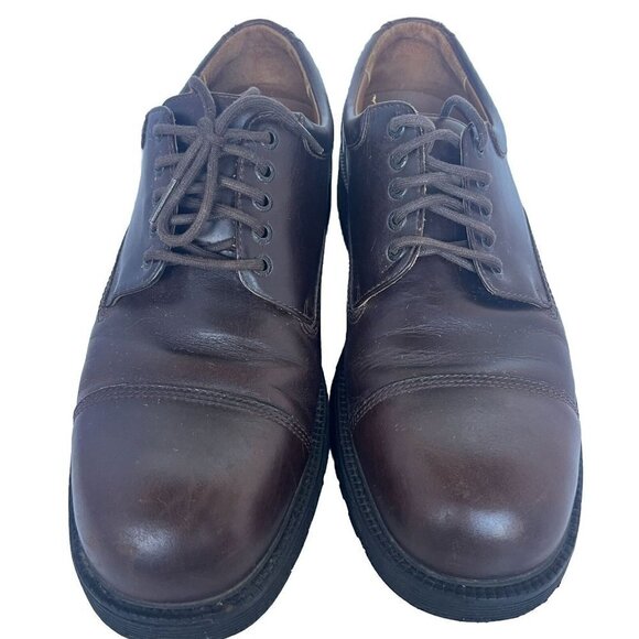 Rockport Kinetic Air Circulator Men’s 11M Brown Leather Lug Sole Lace Up Shoe - Picture 1 of 10